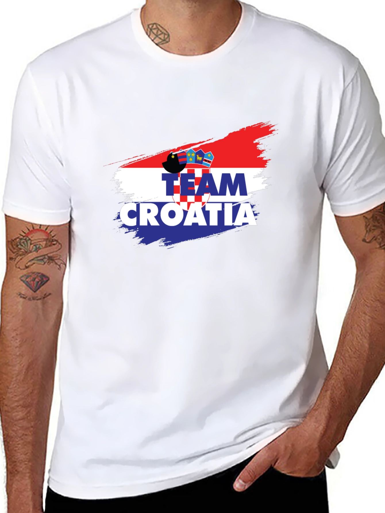 Team Croatia T-Shirt - Croatian Pride Tee