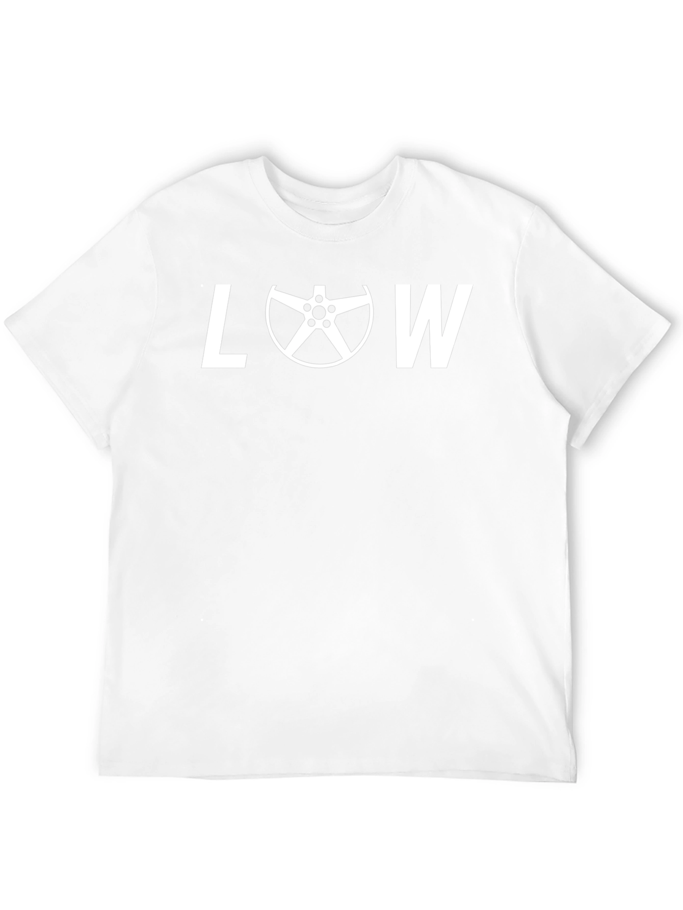 Low Car Wheel Graphic T-Shirt