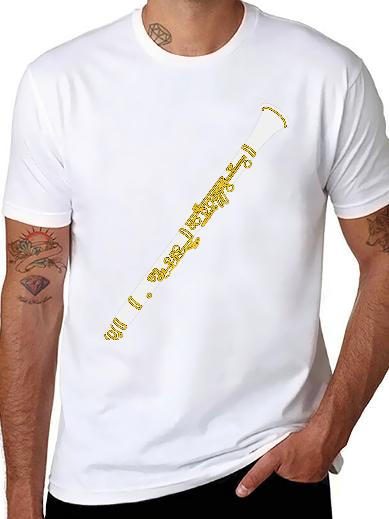 Clarinet Graphic T-Shirt