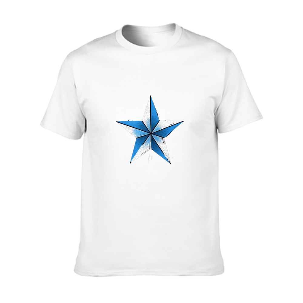 Custom T-Shirt | 100% Cotton | US Sizing | Heat Press Transfer（hj32）