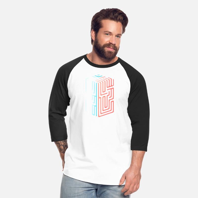 3D Geometric Maze Line Design
