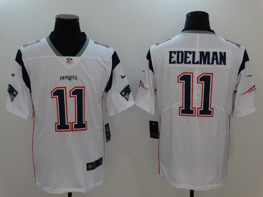 Men's New England Patriots Julian Edelman #11 Jerseys White
