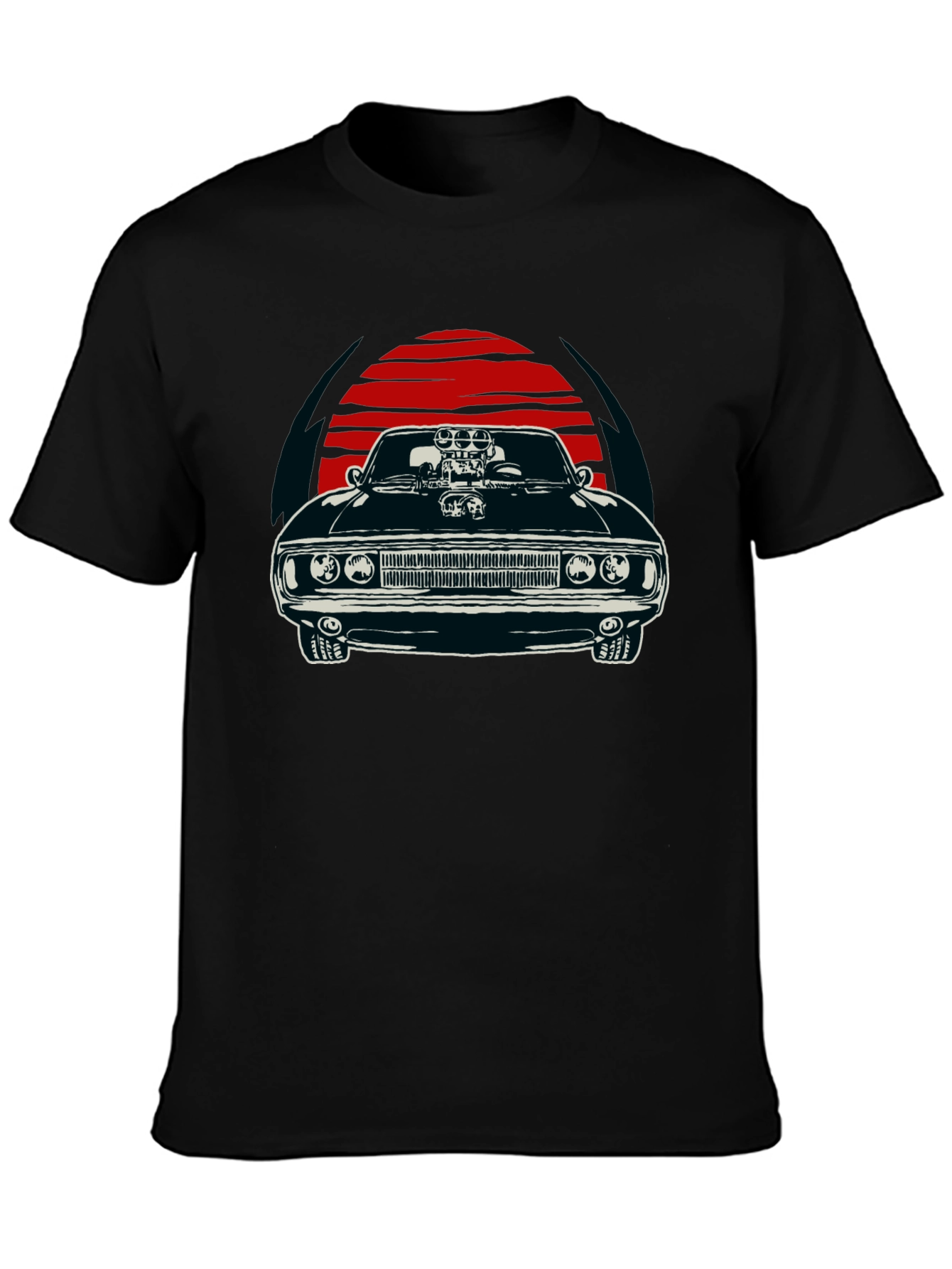 Muscle Car Graphic Tee - Fast & Furious Style