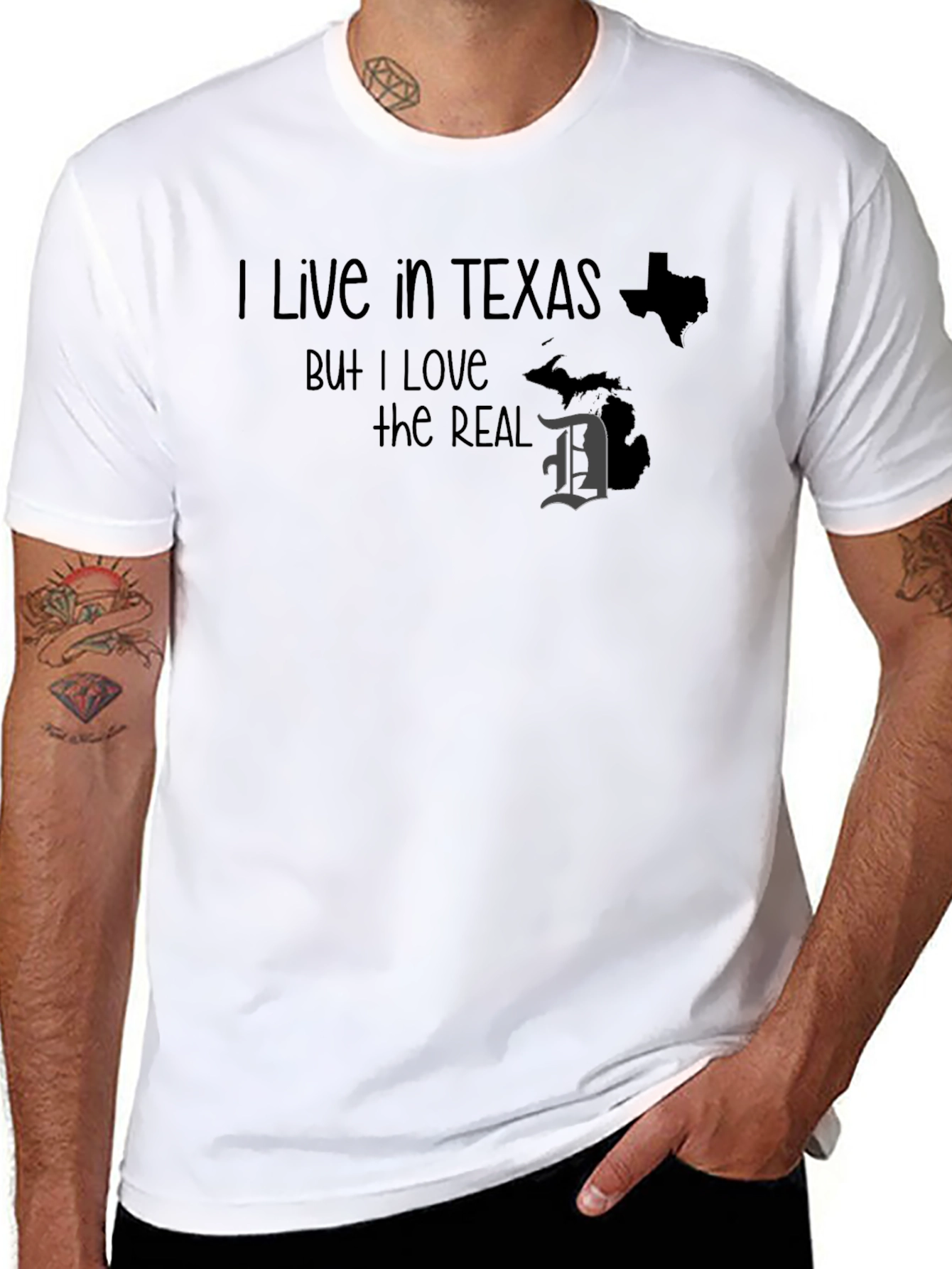 Texas Transplant T-Shirt: Home is Where the Heart Is