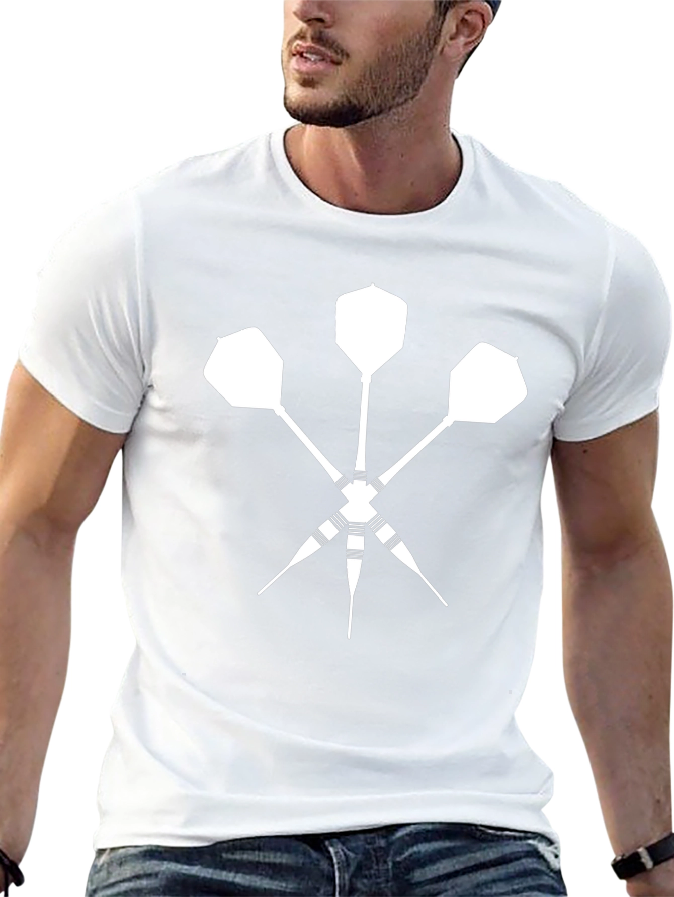 Darts Graphic T-Shirt - Target Practice Tee