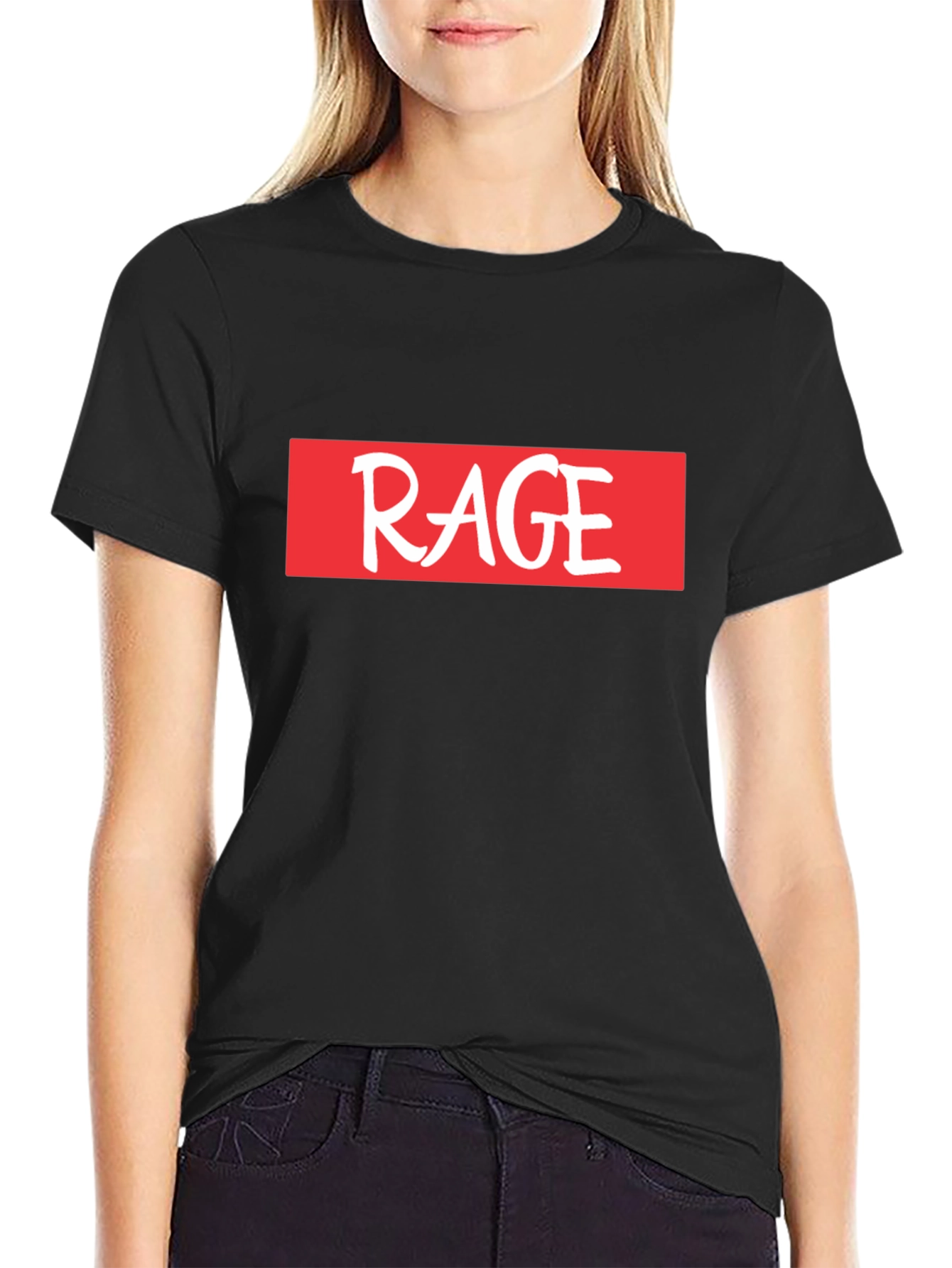 Rage Graphic Tee - Bold Streetwear Style