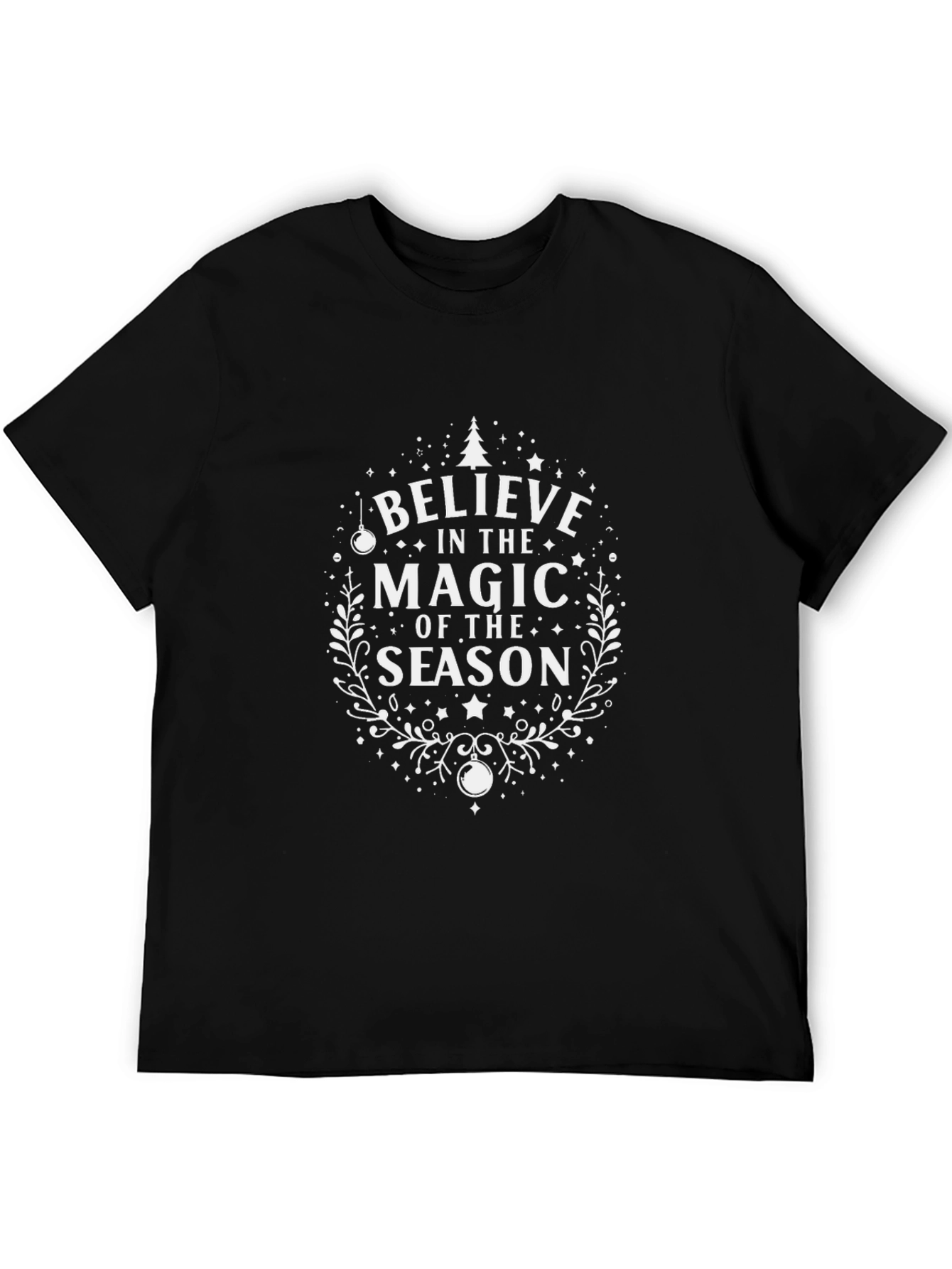 Believe in the Magic Season Black T-Shirt