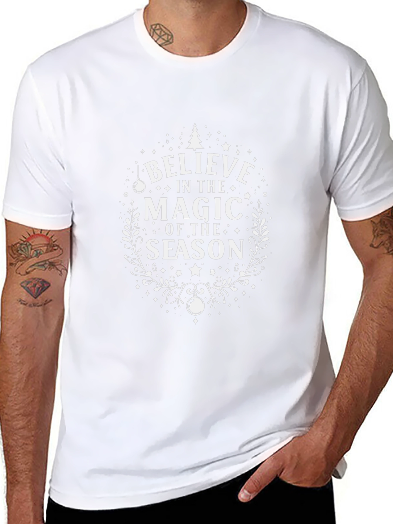 Believe in the Magic Season Black T-Shirt