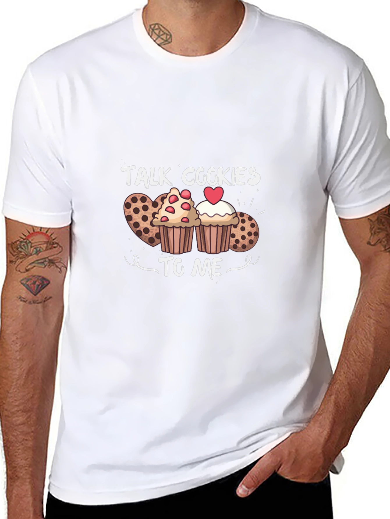 Talk Cookies to Me Graphic T-Shirt