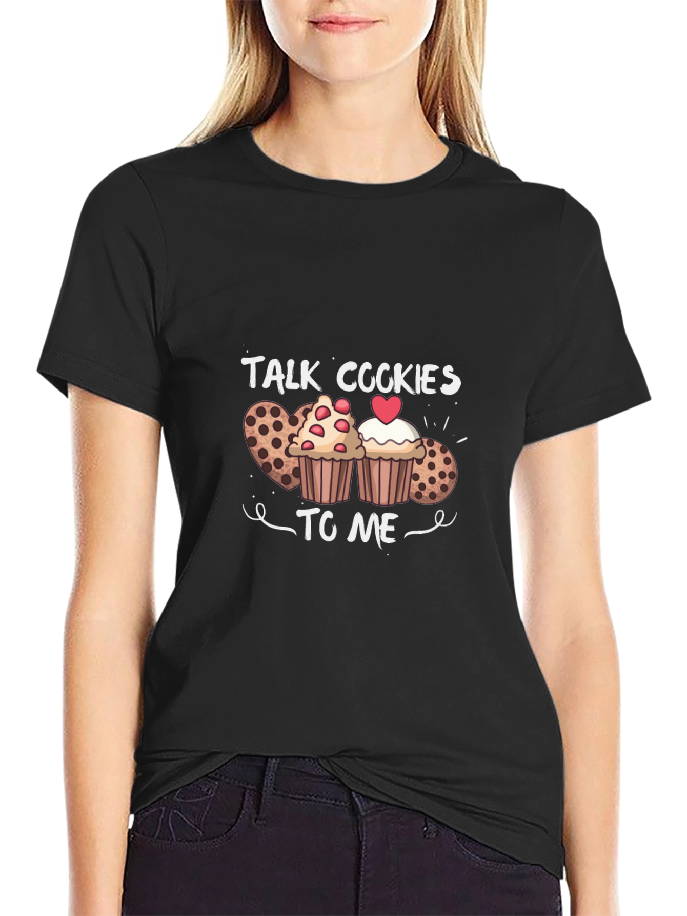Talk Cookies to Me Graphic T-Shirt