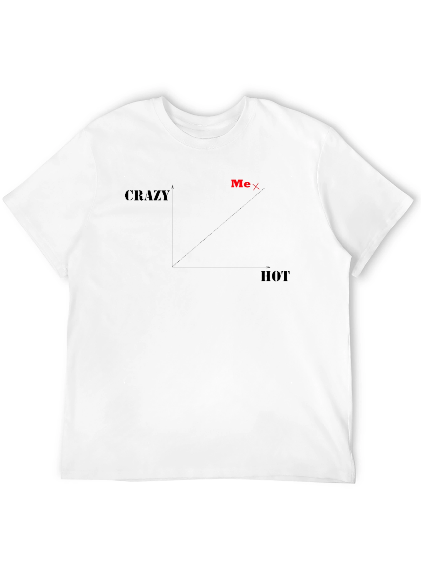 Crazy Hot Graphic T-Shirt - Mens