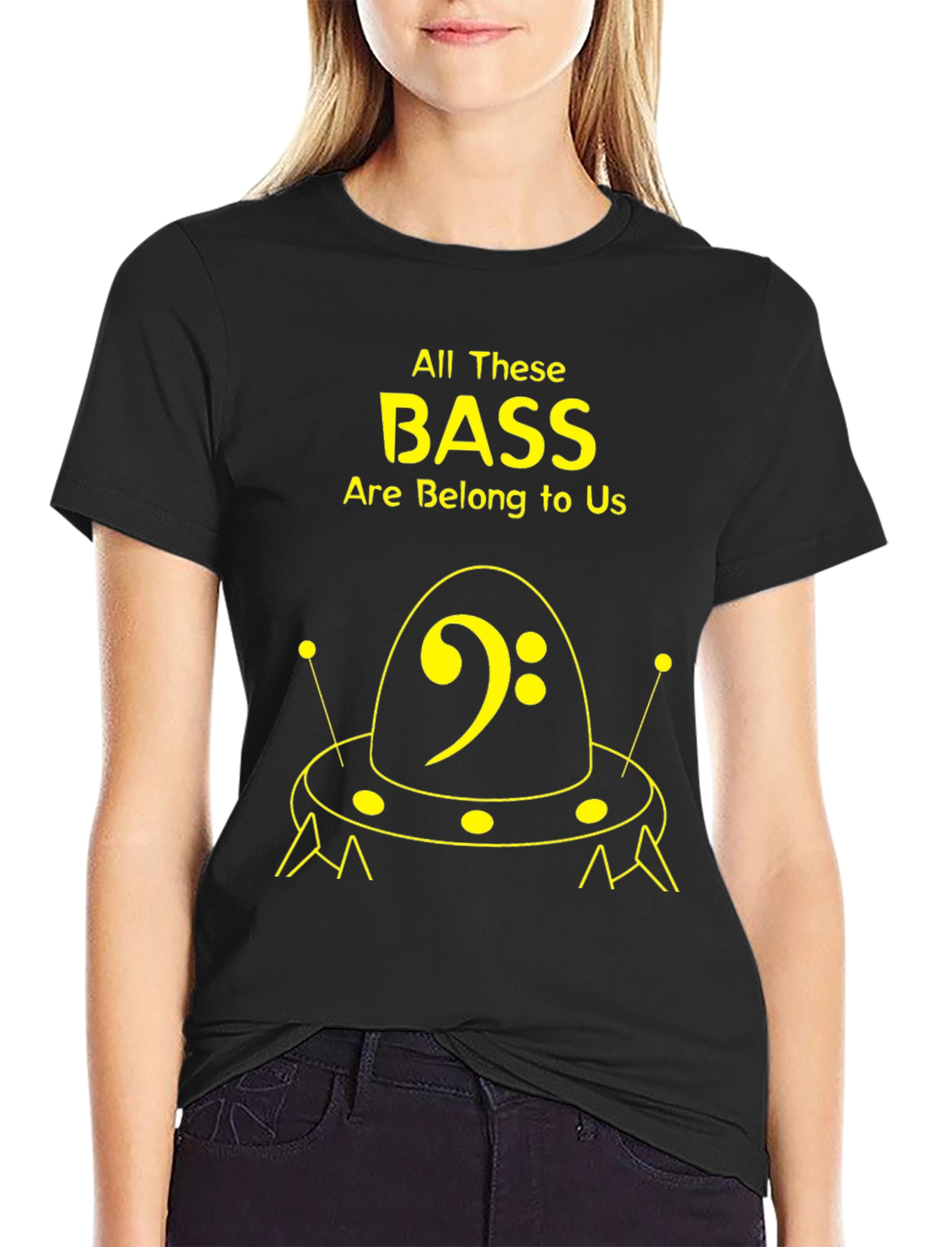 All These Bass Are Belong to Us T-Shirt