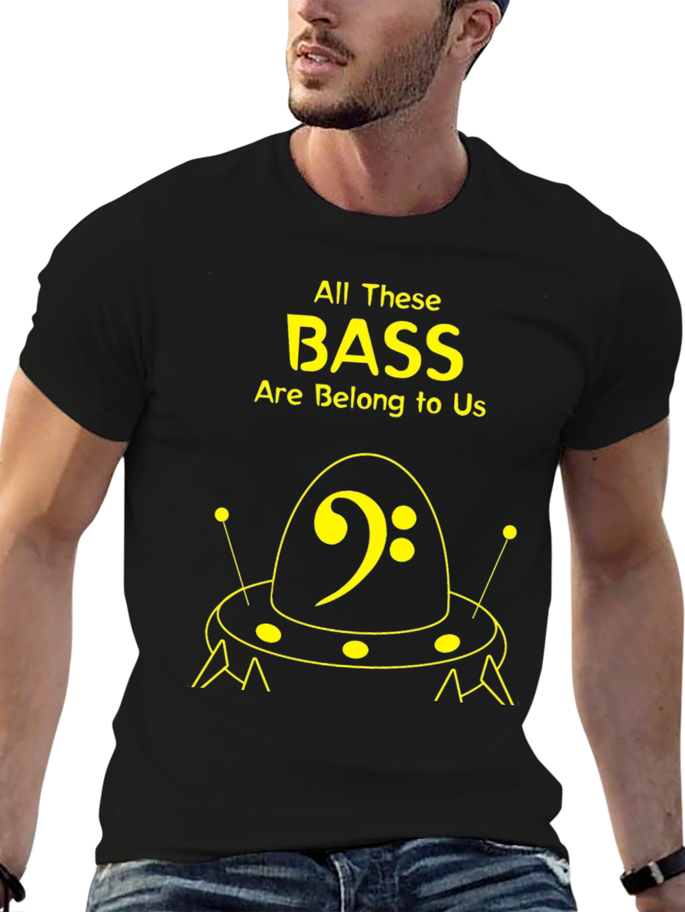 All These Bass Are Belong to Us T-Shirt