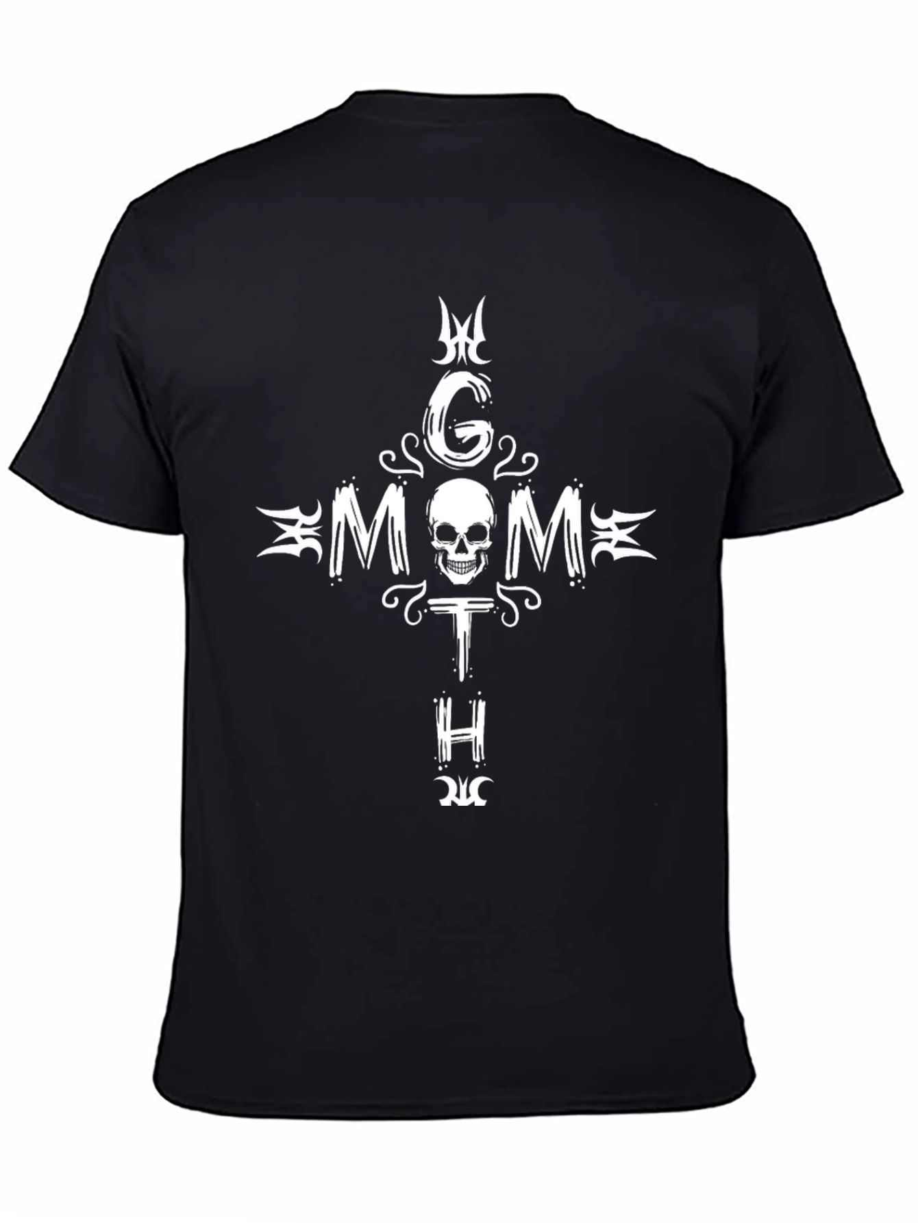 Goth Mom T-Shirt - Skull Graphic Tee