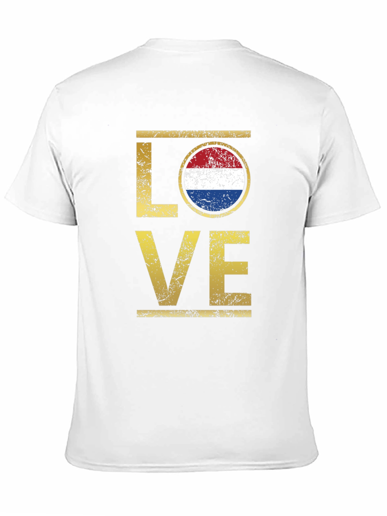 Netherlands Flag LOVE T-Shirt
