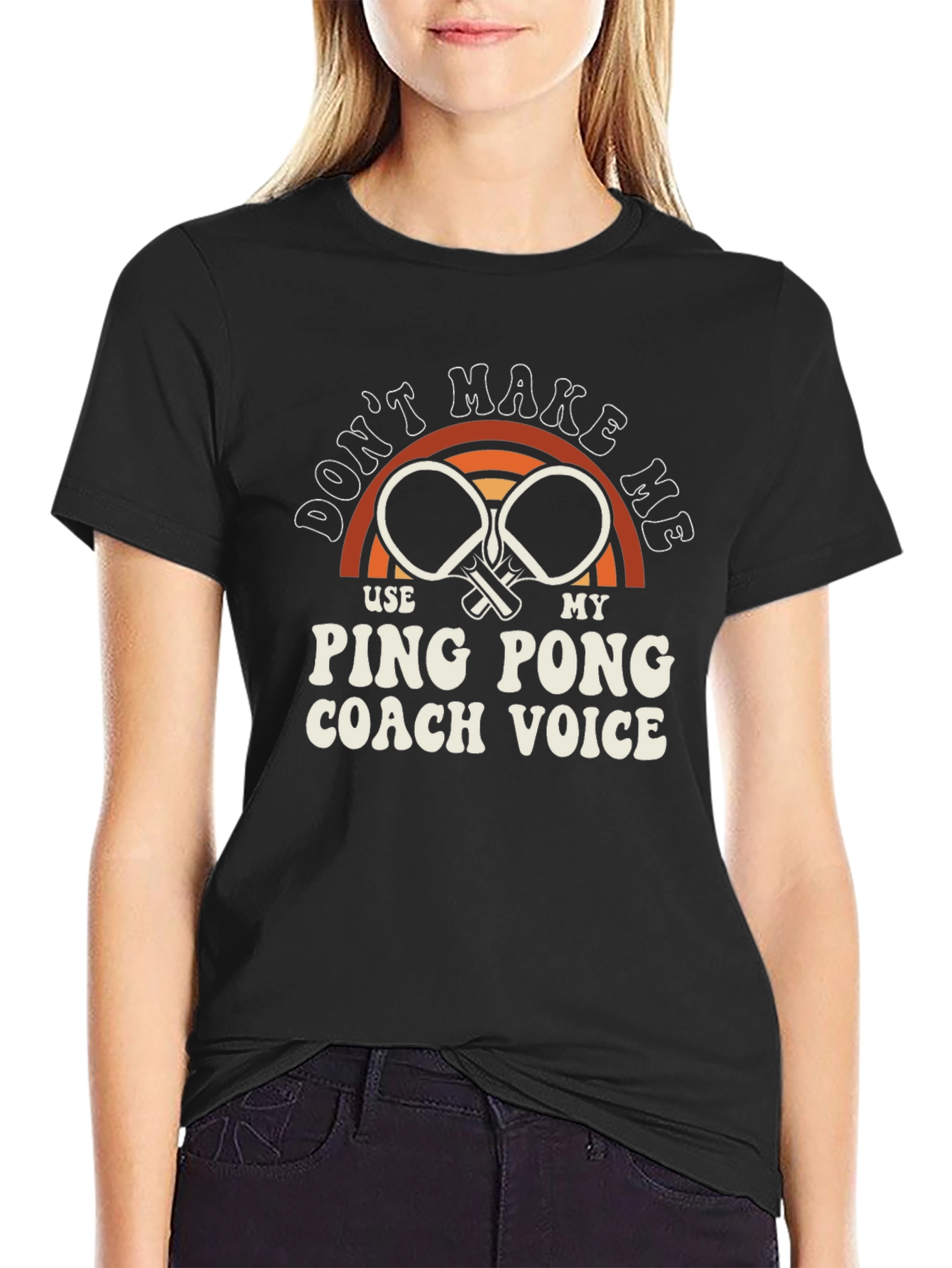 Ping Pong Coach T-Shirt - Funny Table Tennis Tee