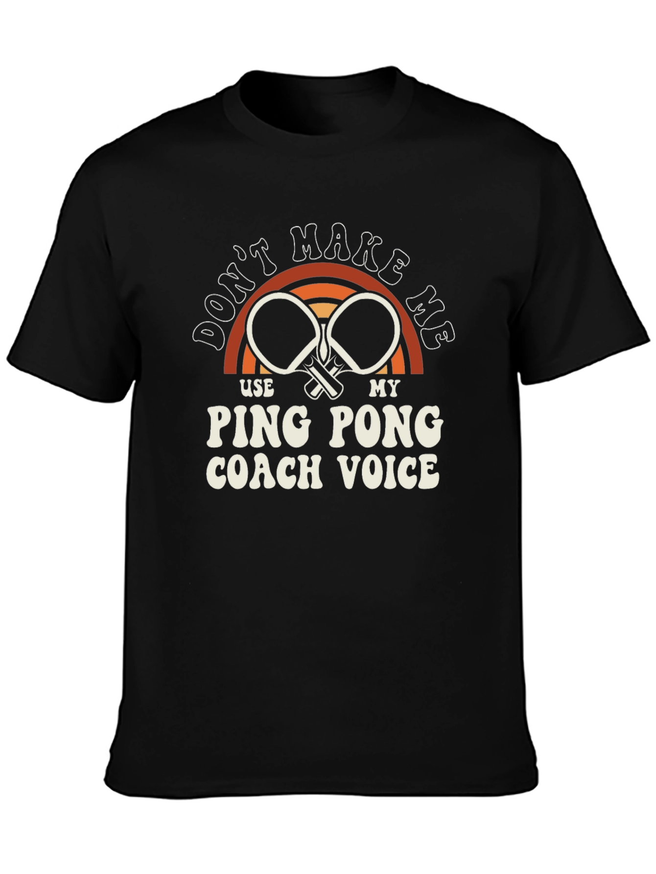 Ping Pong Coach T-Shirt - Funny Table Tennis Tee