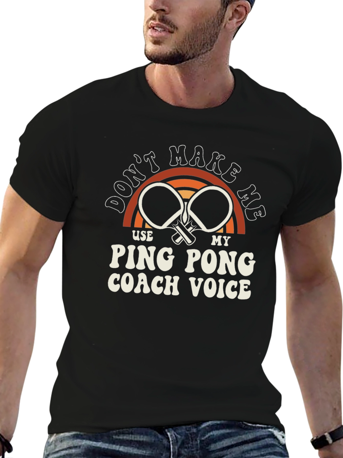 Ping Pong Coach T-Shirt - Funny Table Tennis Tee