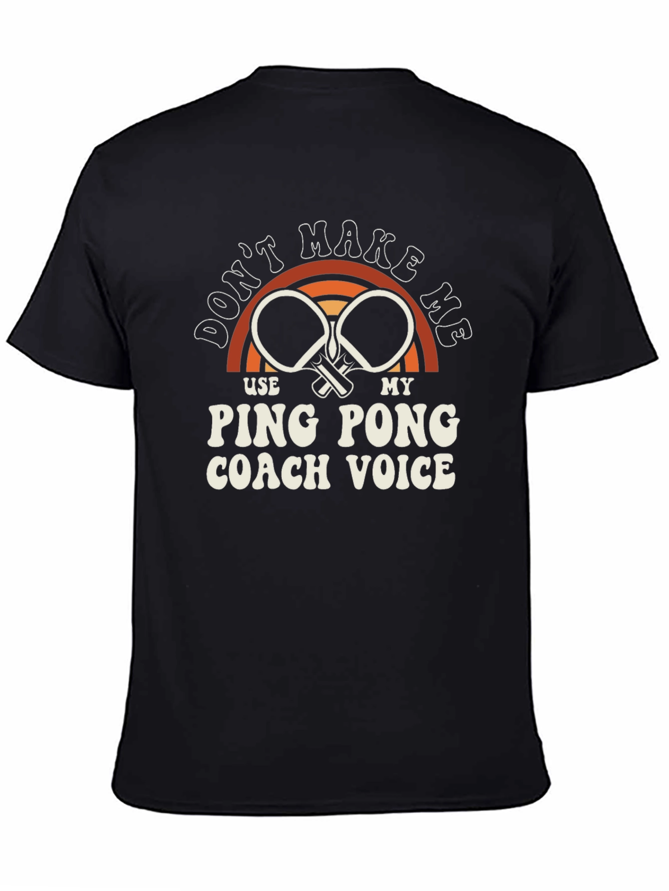 Ping Pong Coach T-Shirt - Funny Table Tennis Tee