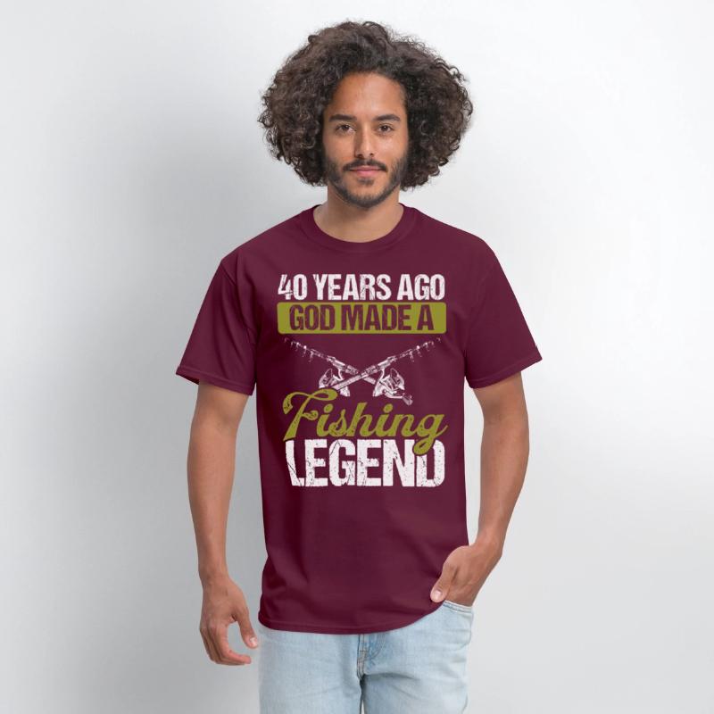 40 Year Old Fishing Legend Rod 40 Fisherman