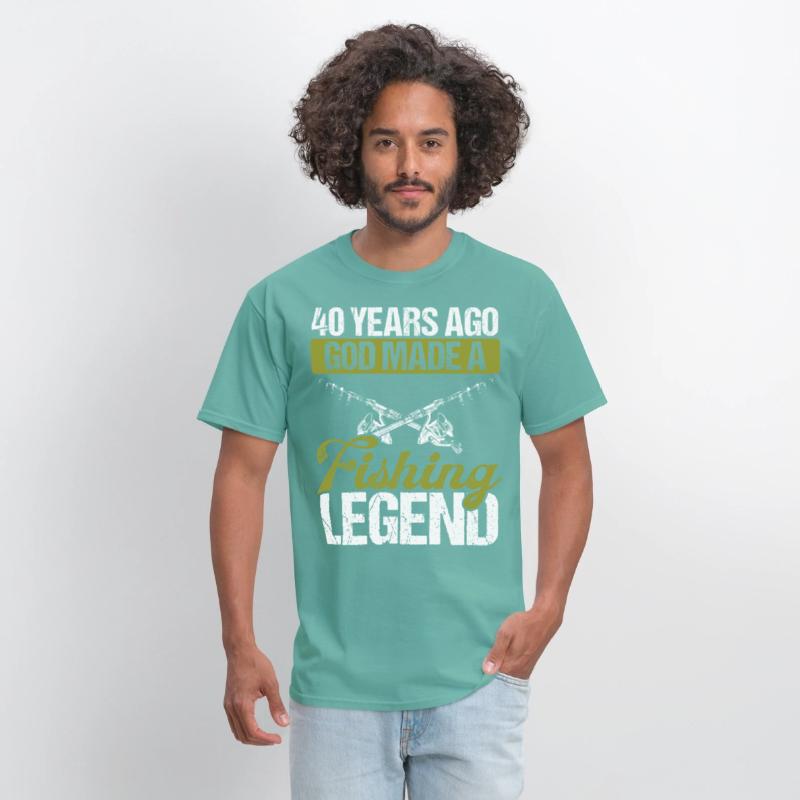 40 Year Old Fishing Legend Rod 40 Fisherman