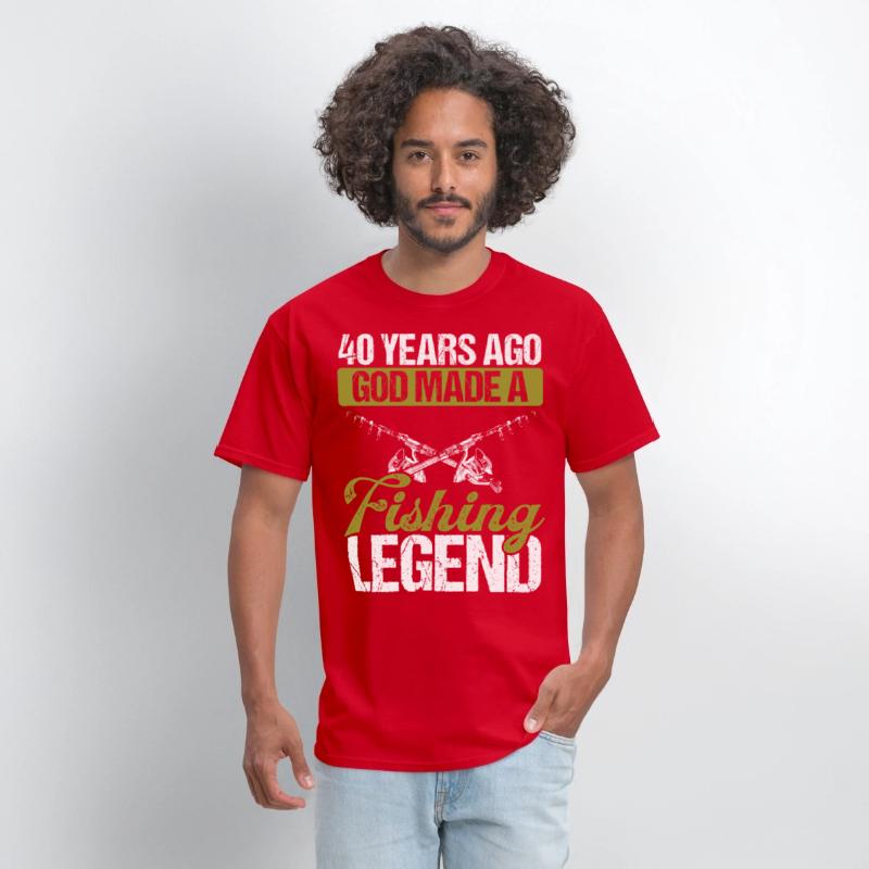 40 Year Old Fishing Legend Rod 40 Fisherman