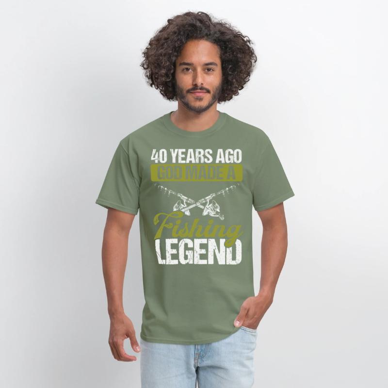 40 Year Old Fishing Legend Rod 40 Fisherman