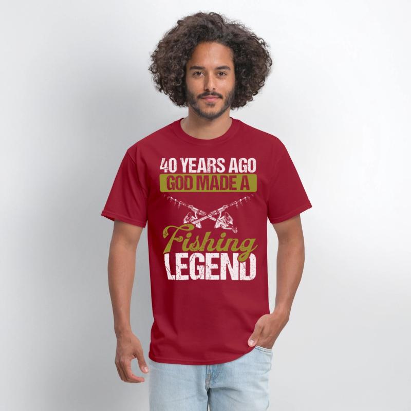 40 Year Old Fishing Legend Rod 40 Fisherman