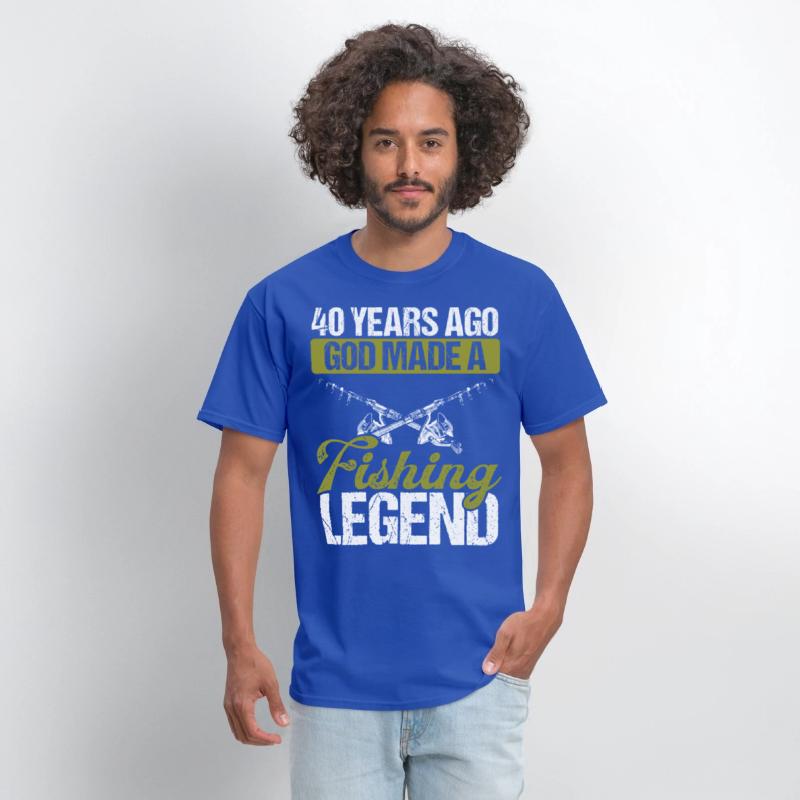 40 Year Old Fishing Legend Rod 40 Fisherman