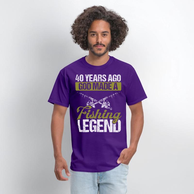 40 Year Old Fishing Legend Rod 40 Fisherman