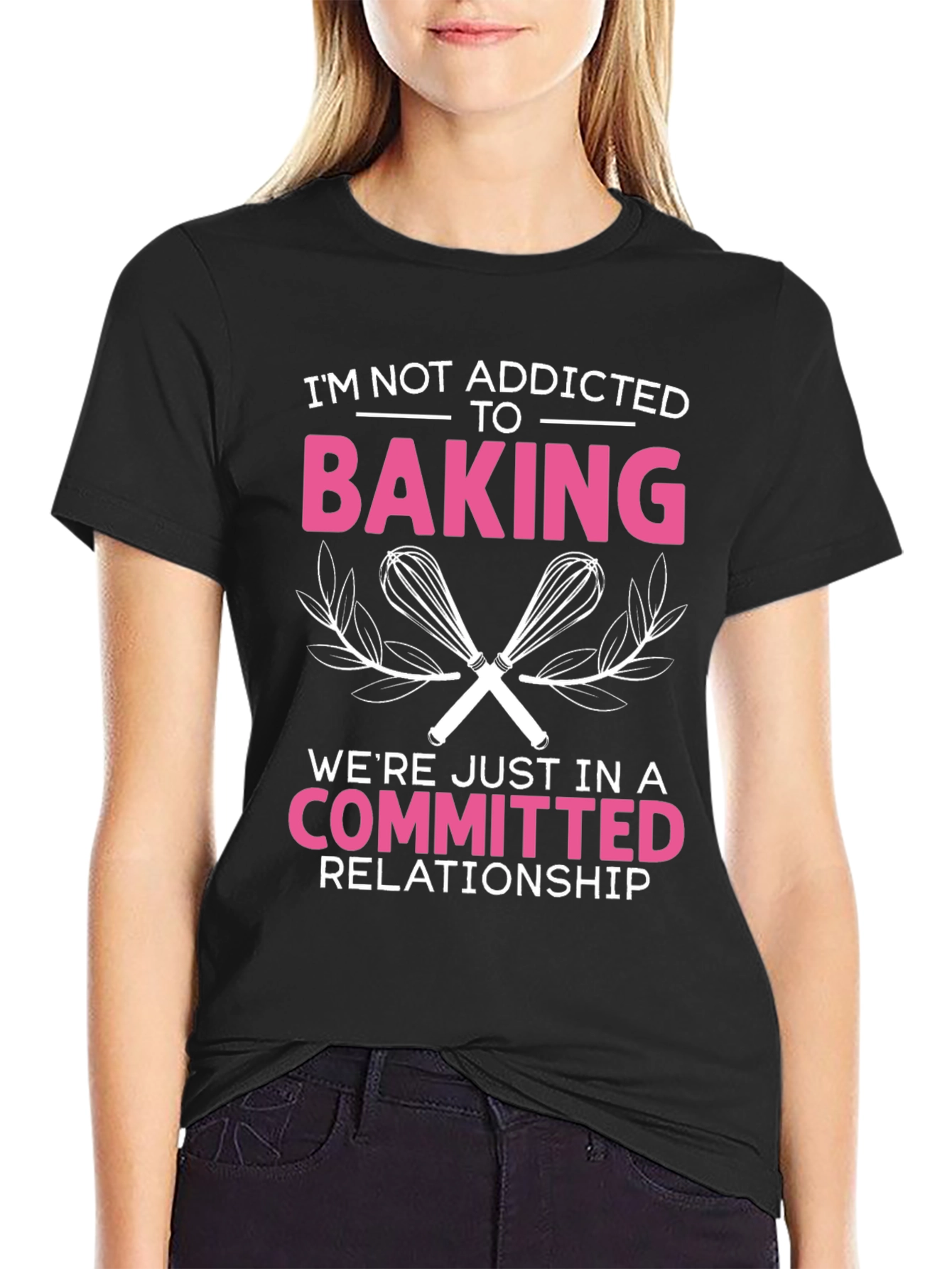 Baking Lover T-Shirt - Committed Relationship Funny Tee