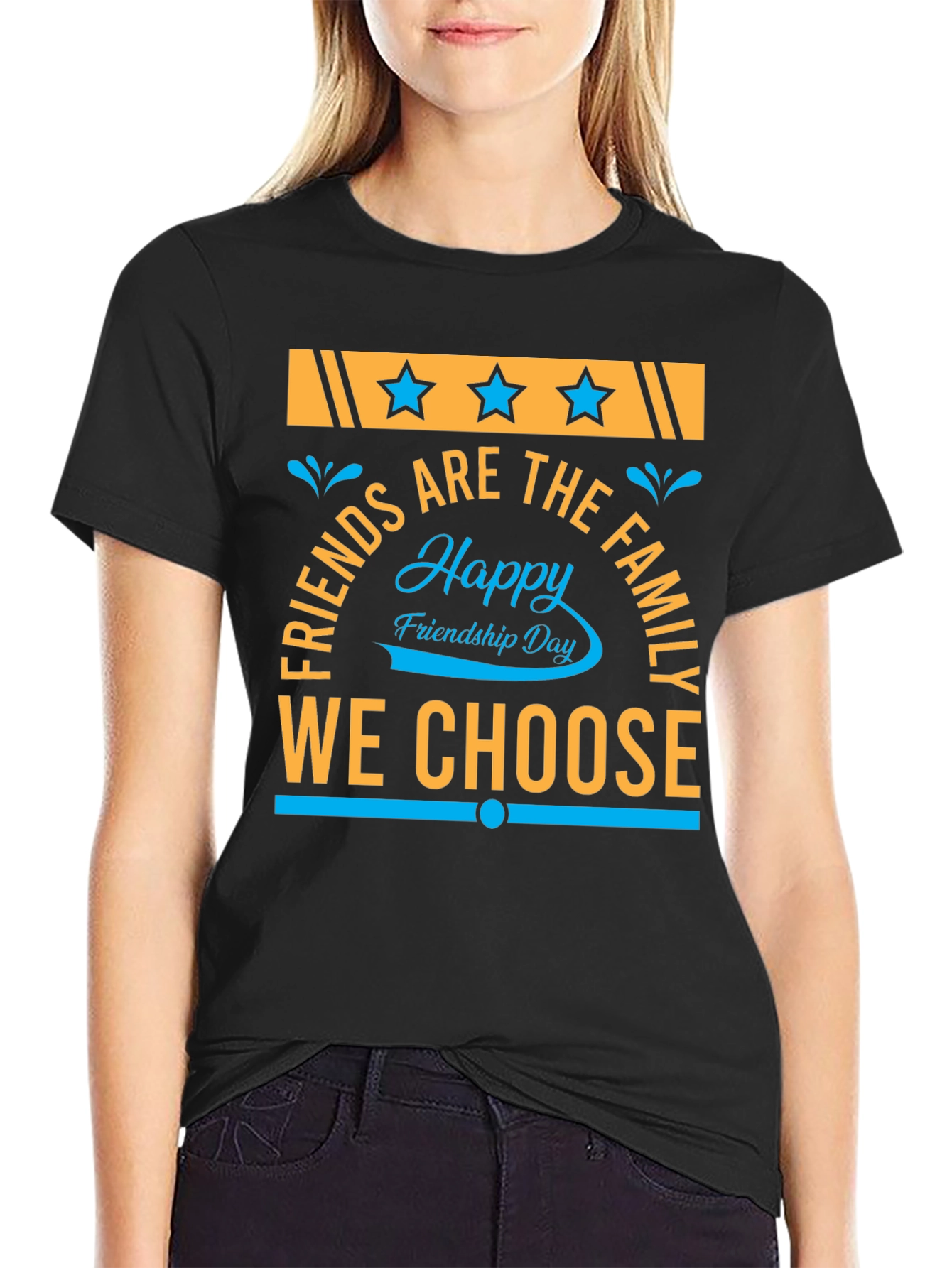 Happy Friendship Day T-Shirt - Friends Are Family