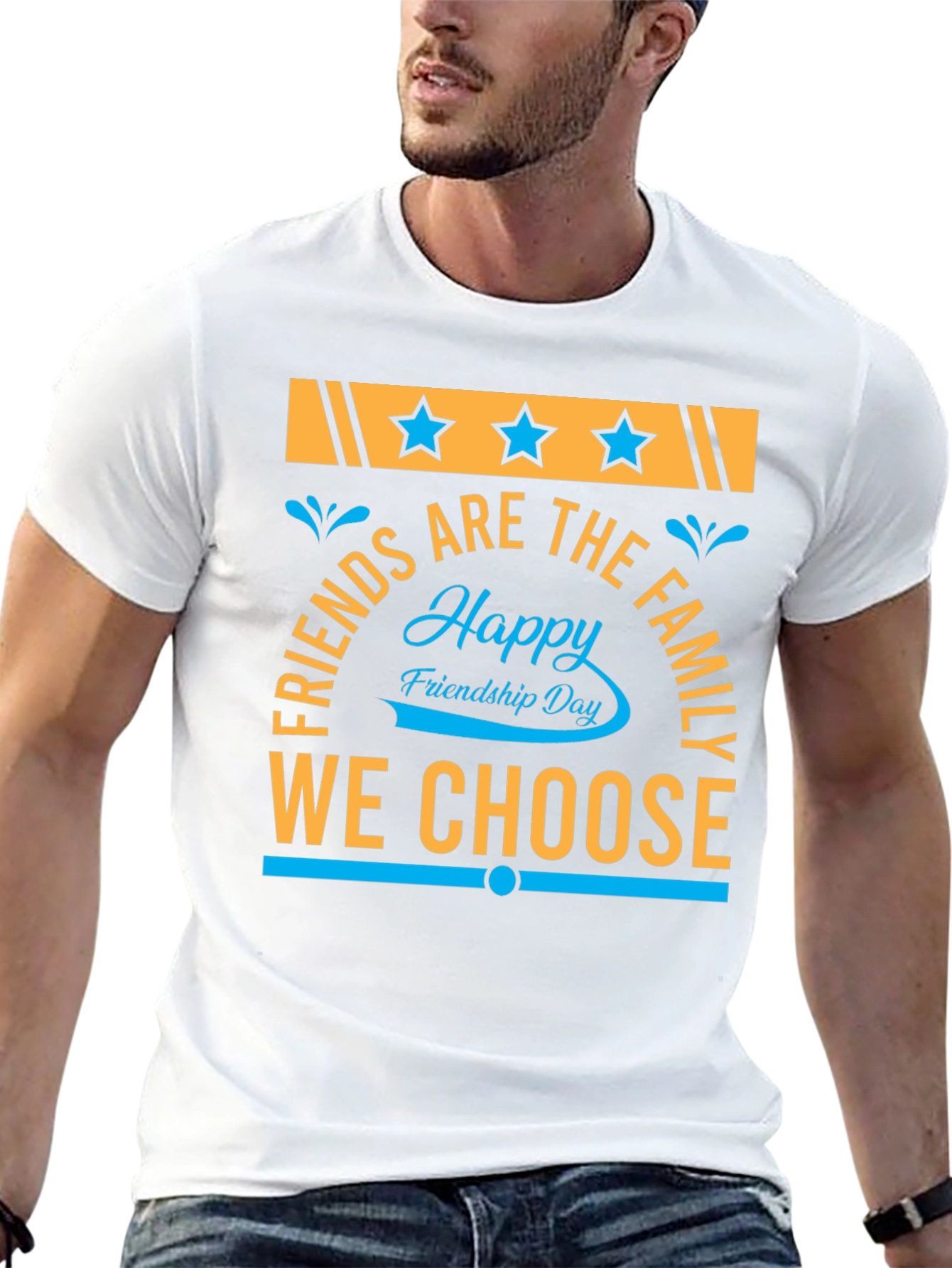Happy Friendship Day T-Shirt - Friends Are Family