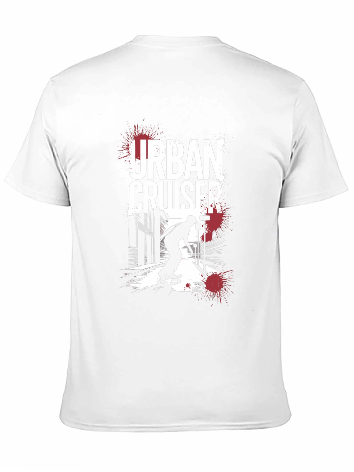 Urban Cruiser Graphic Tee - Black Skater T-Shirt