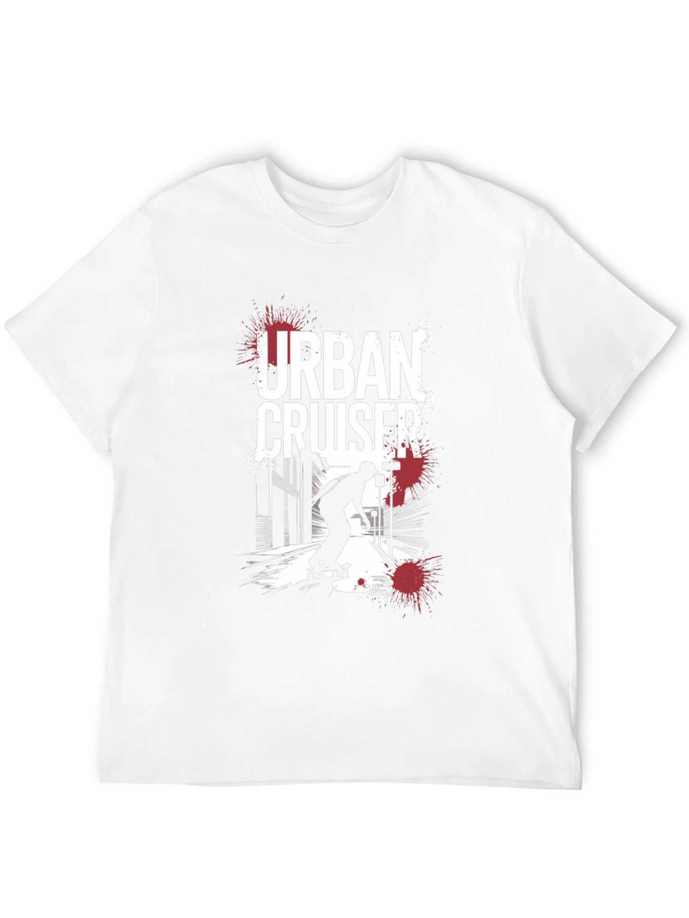 Urban Cruiser Graphic Tee - Black Skater T-Shirt
