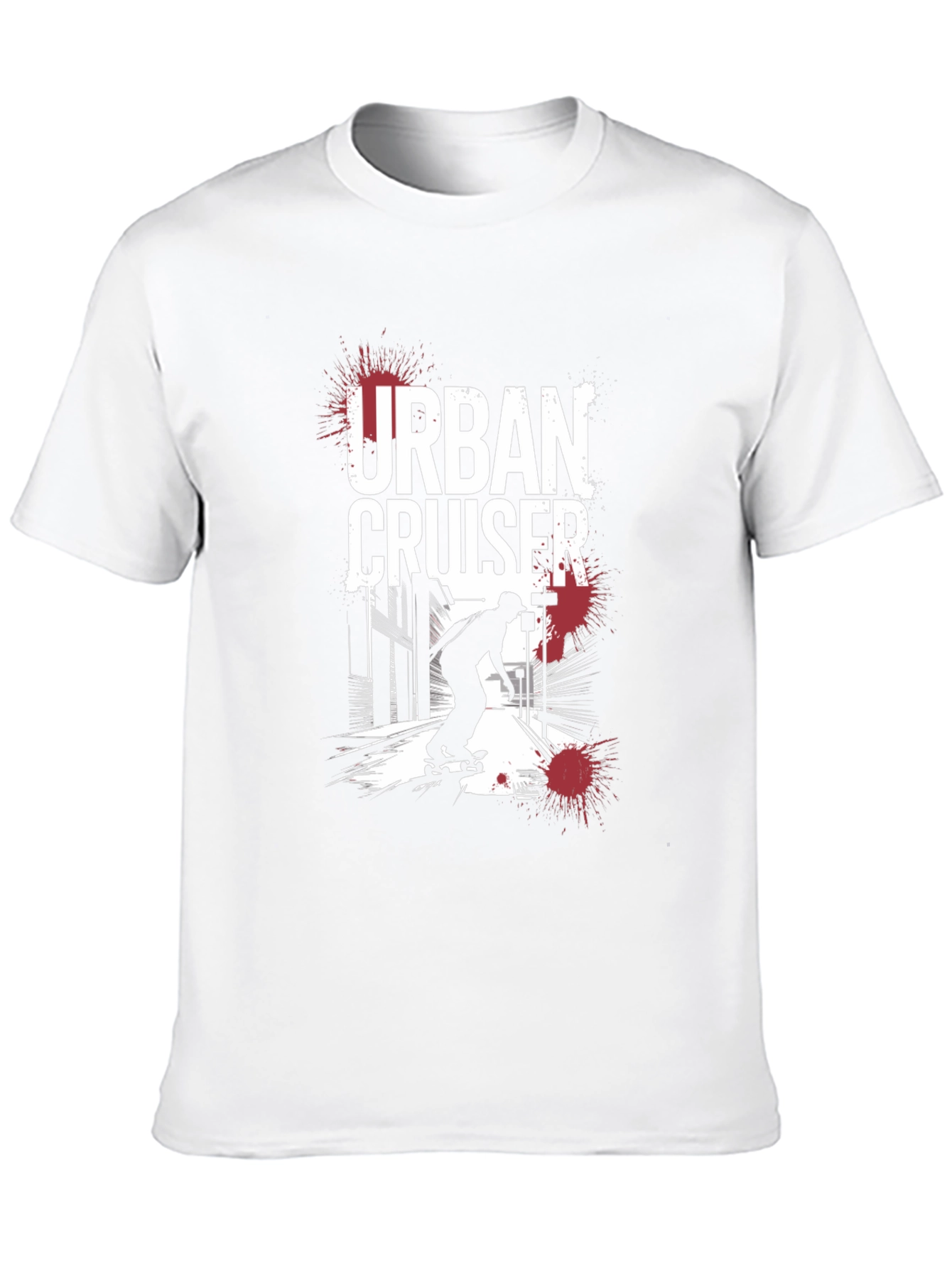 Urban Cruiser Graphic Tee - Black Skater T-Shirt