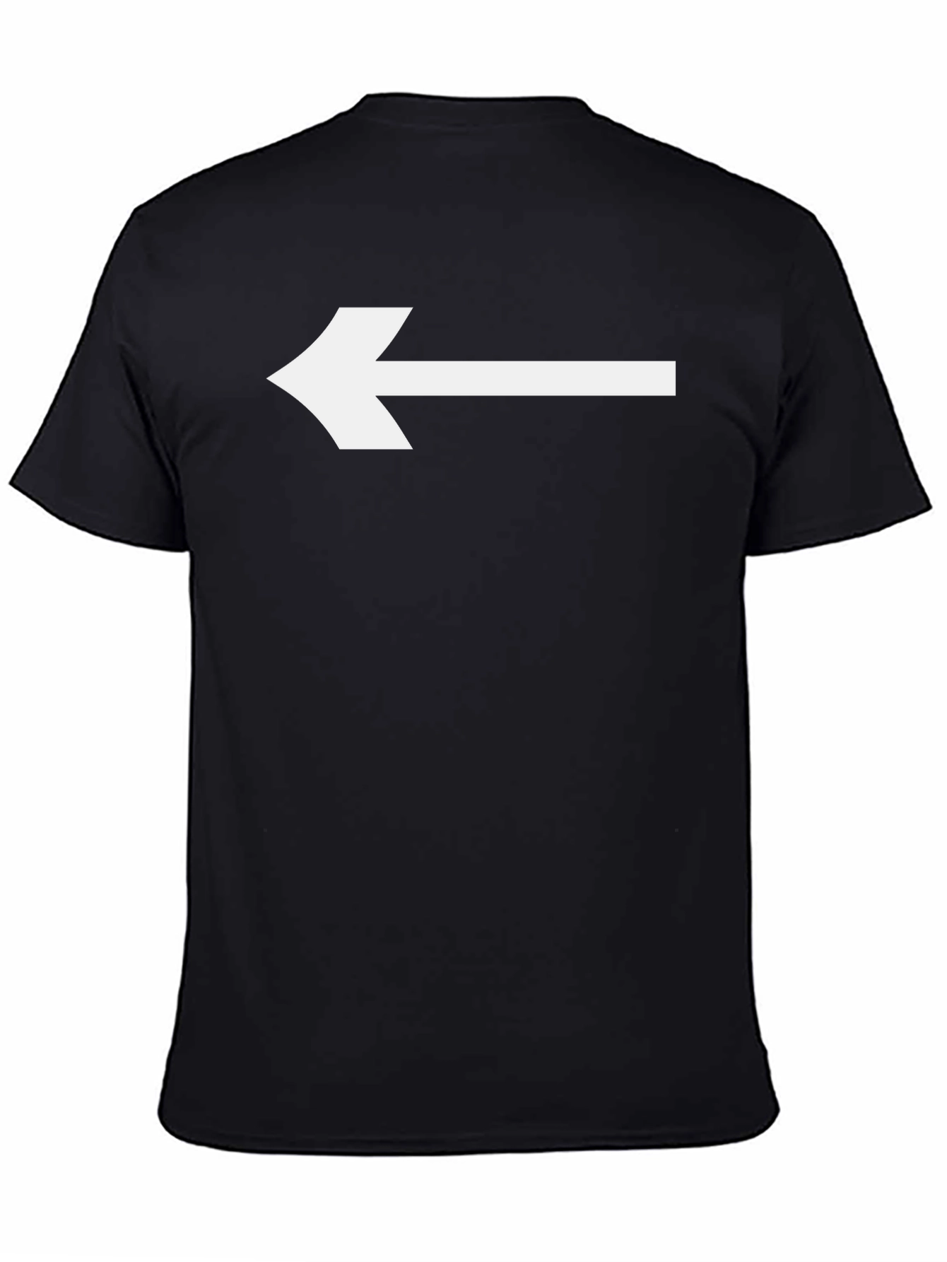 Left Arrow Graphic Tee - Point the Way!