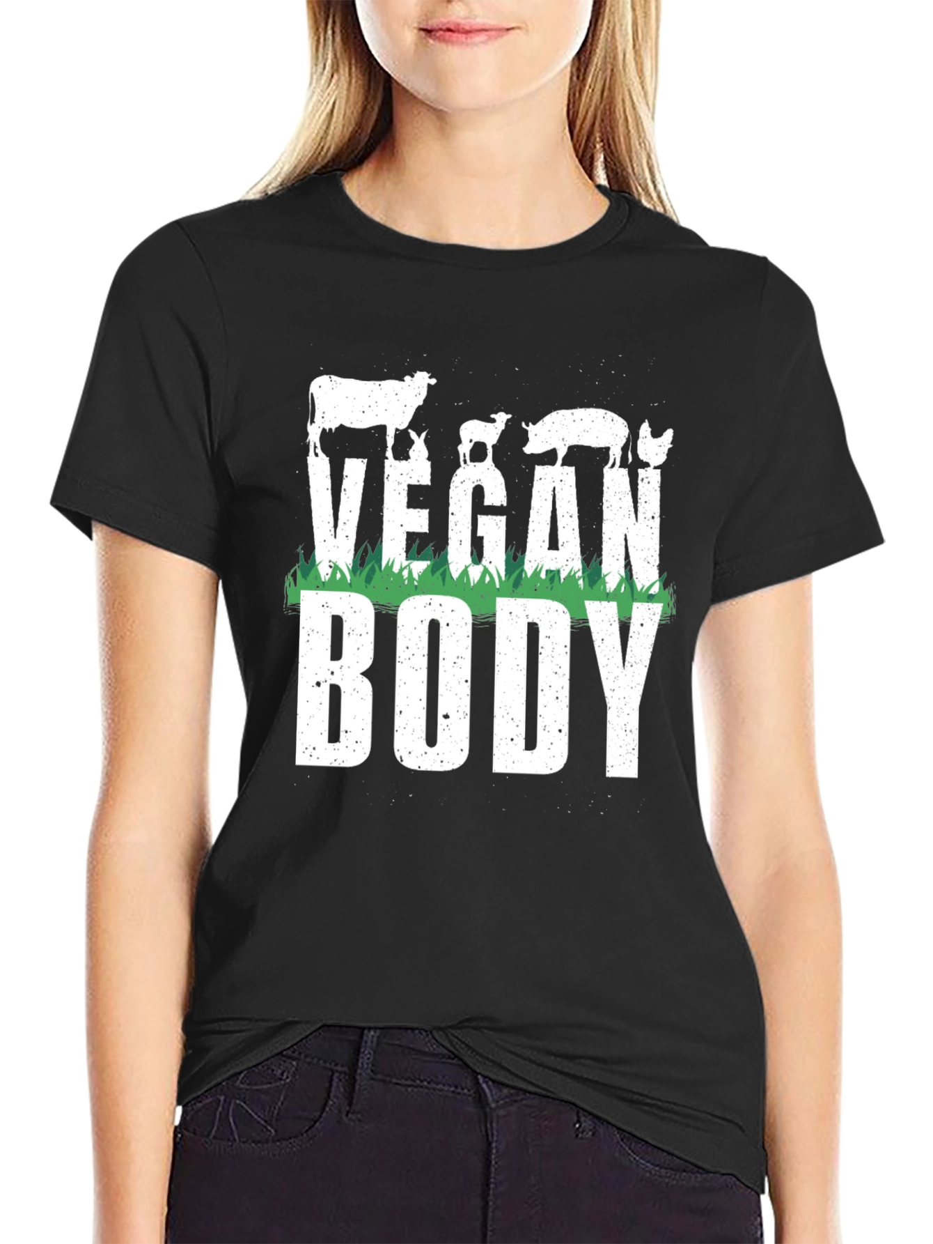 Vegan Body T-Shirt - Animal Lover Tee