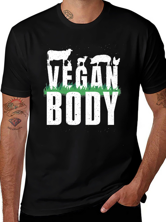 Vegan Body T-Shirt - Animal Lover Tee