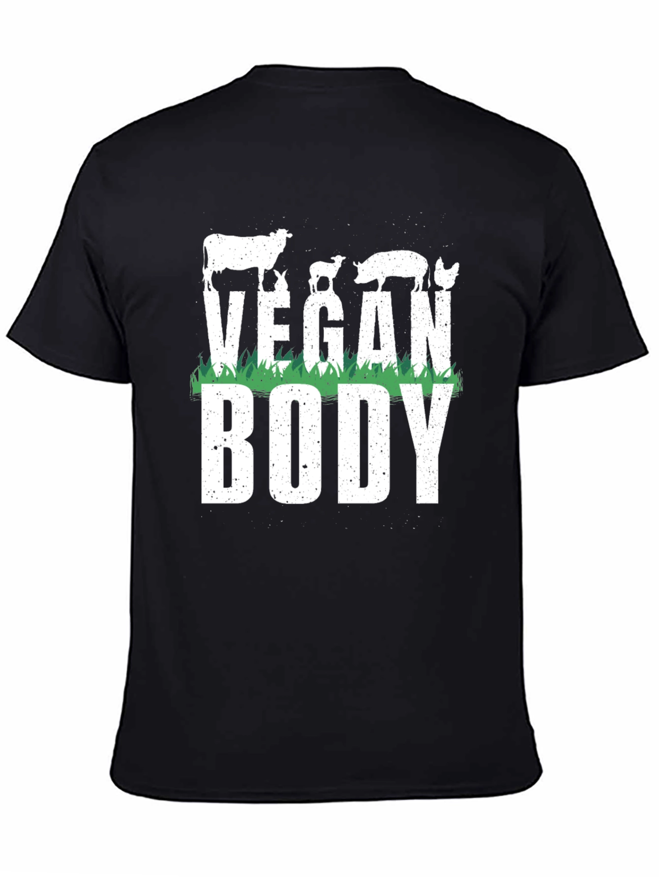 Vegan Body T-Shirt - Animal Lover Tee