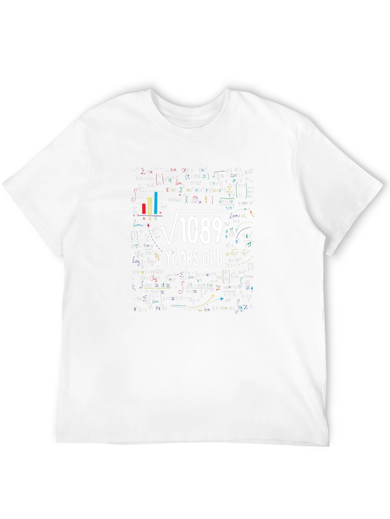 Math Formula 33rd Birthday T-Shirt
