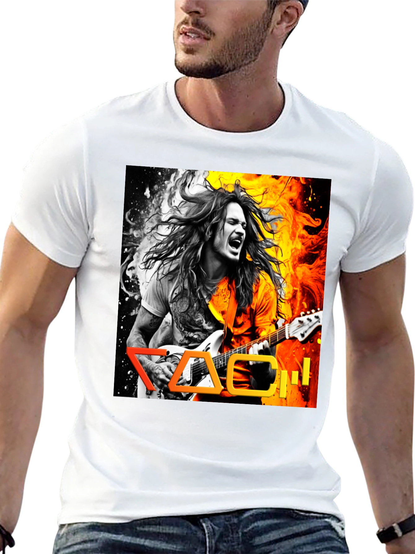 Rockstar Graphic Tee - Black