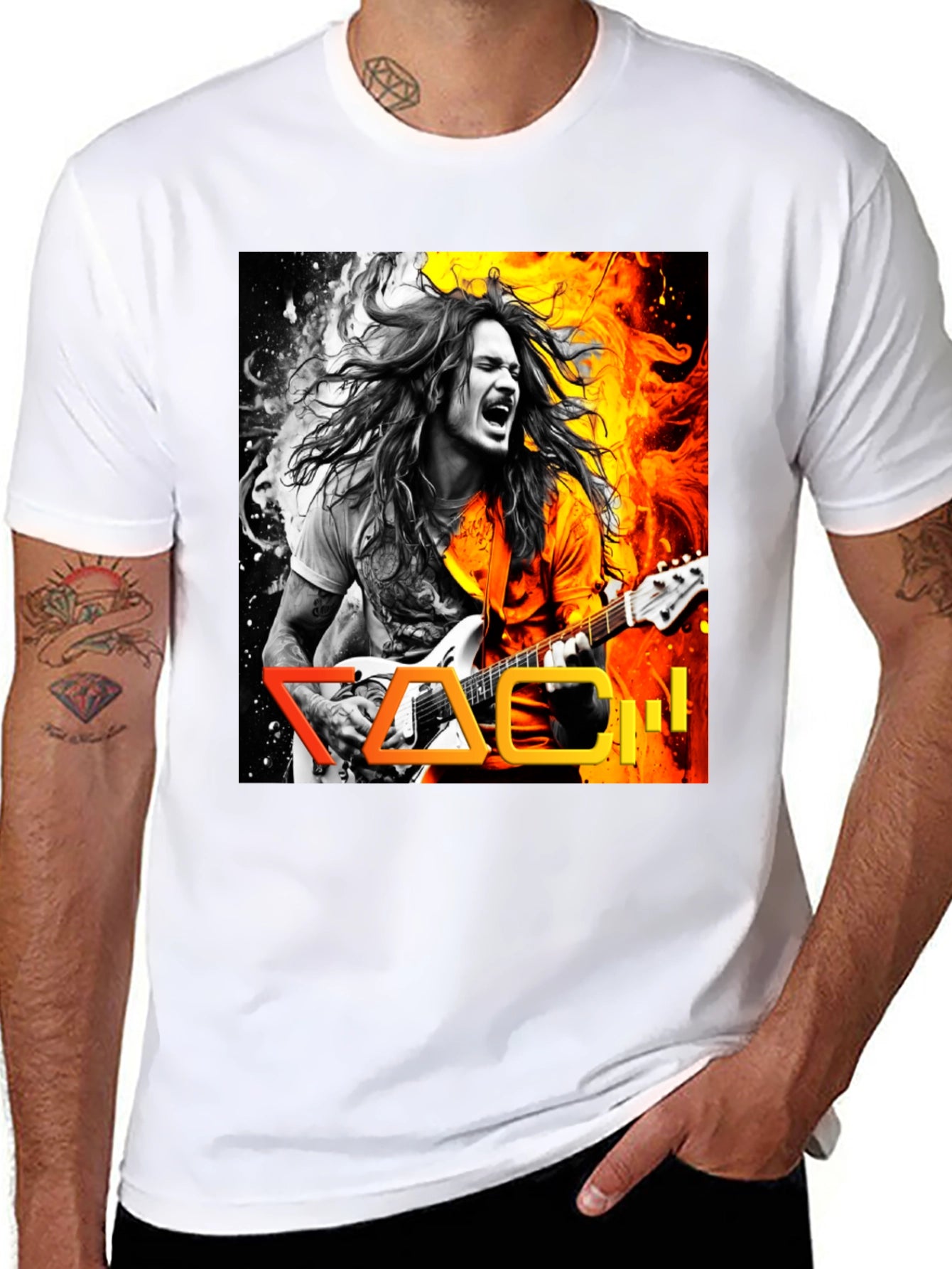 Rockstar Graphic Tee - Black