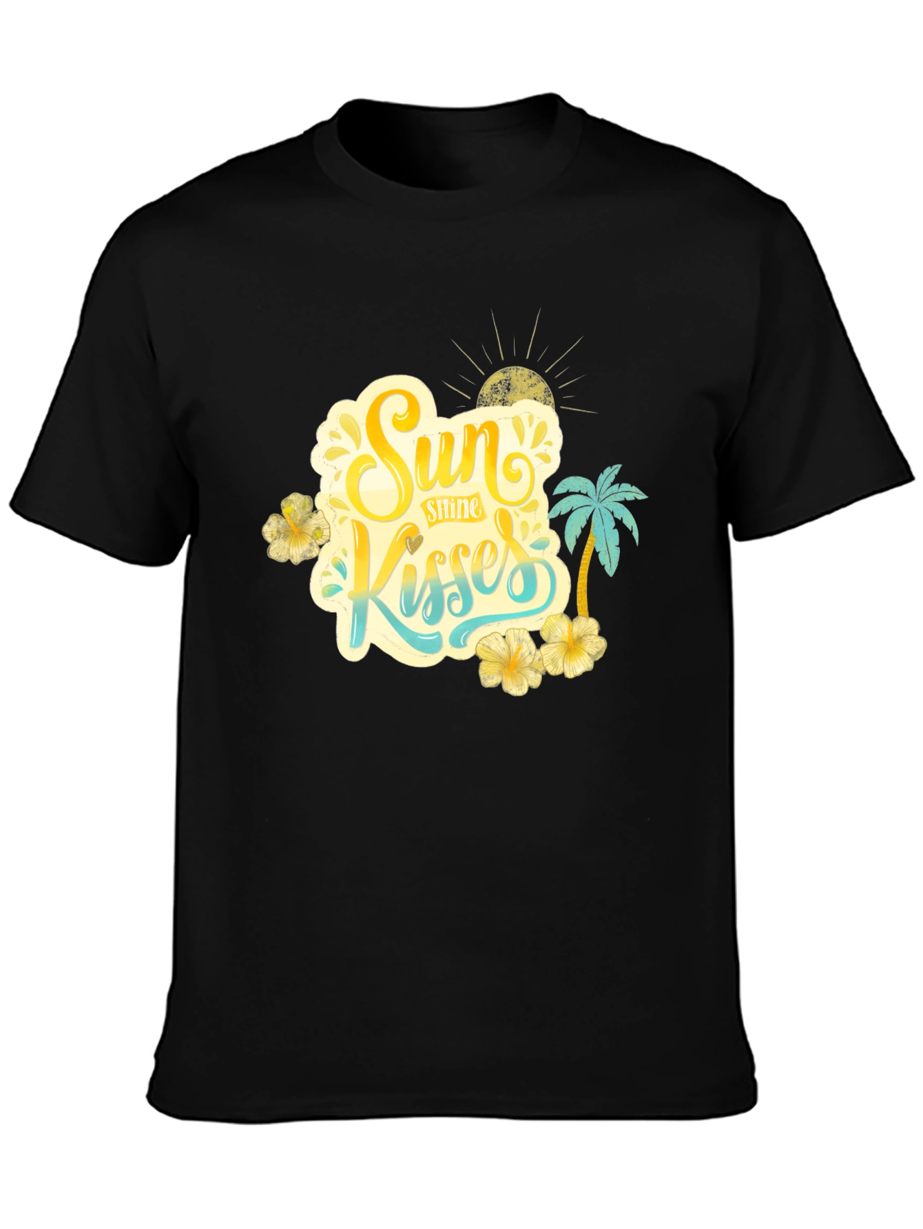 Sun Kisses Graphic T-Shirt Summer Style