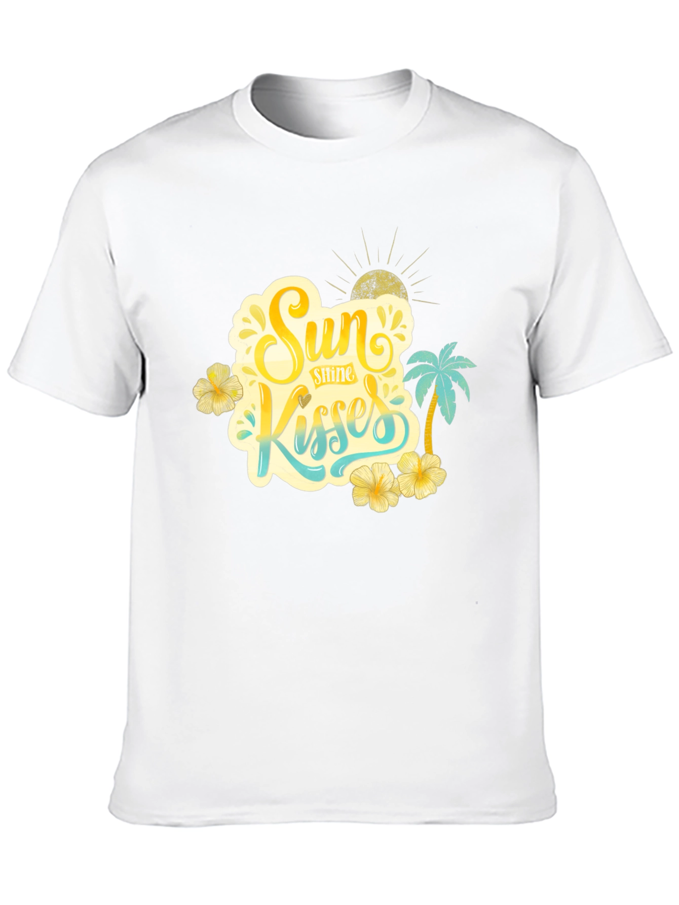 Sun Kisses Graphic T-Shirt Summer Style