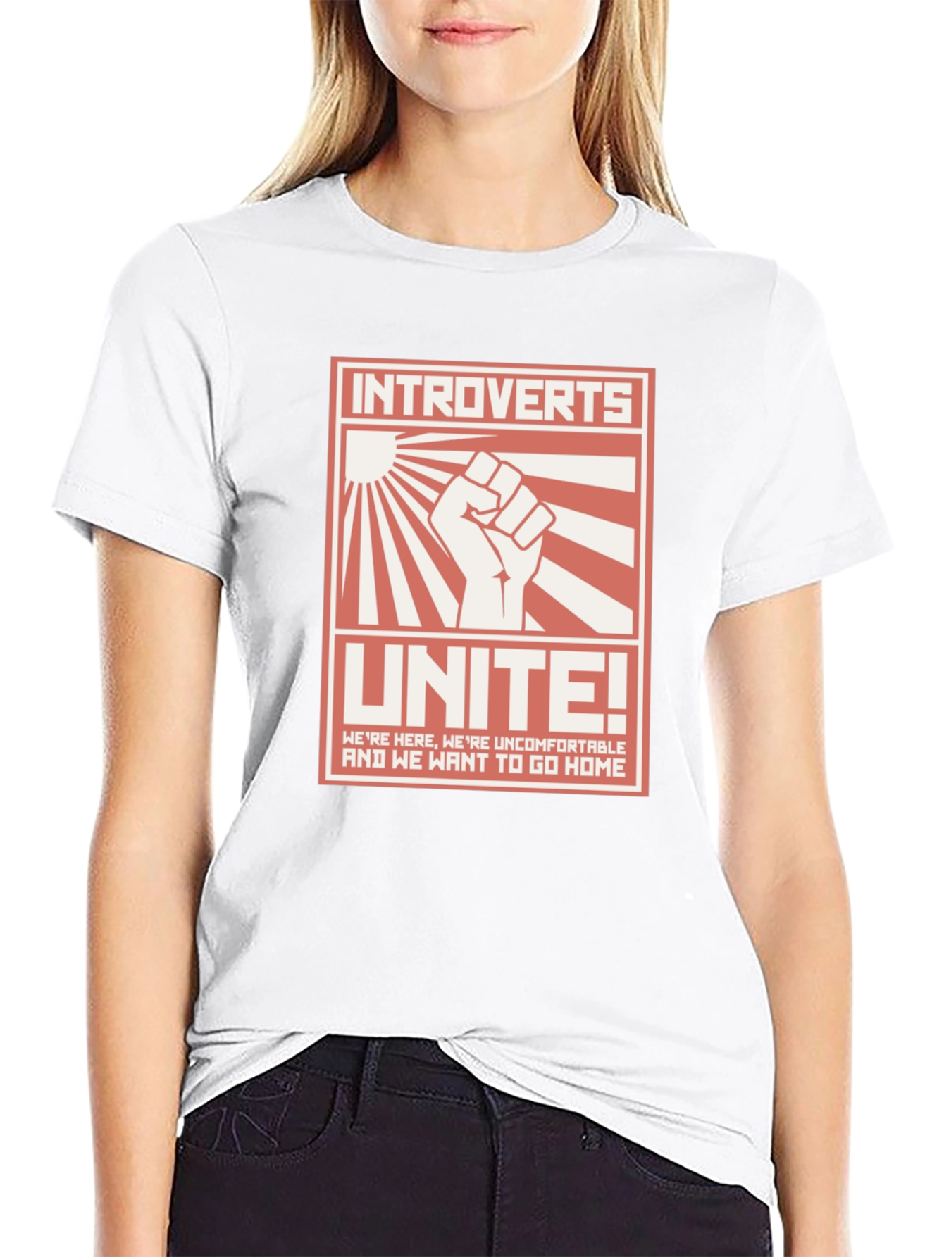 Introverts Unite T-Shirt: Funny Graphic Tee
