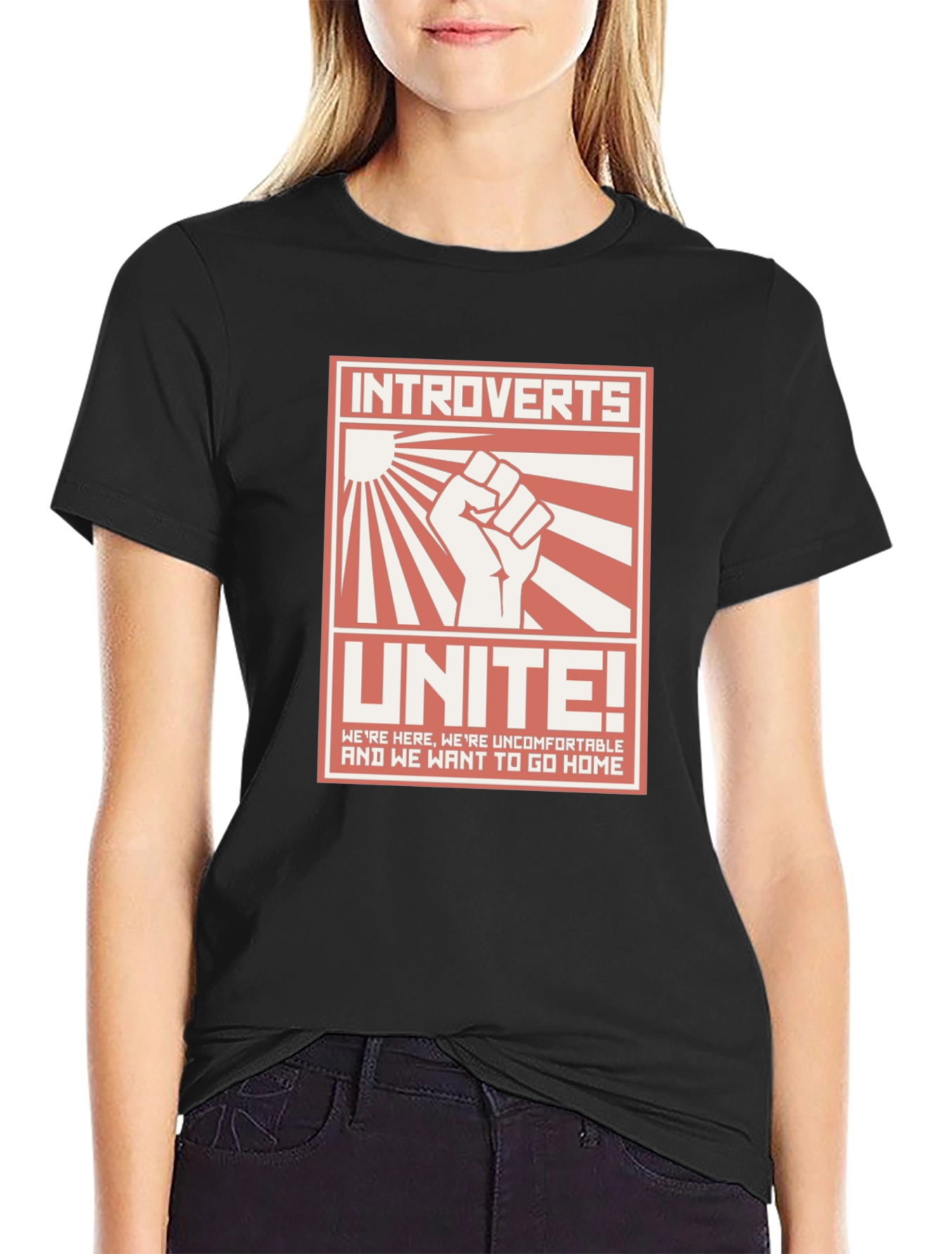 Introverts Unite T-Shirt: Funny Graphic Tee