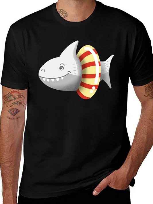 Shark Life Saver Graphic T-Shirt