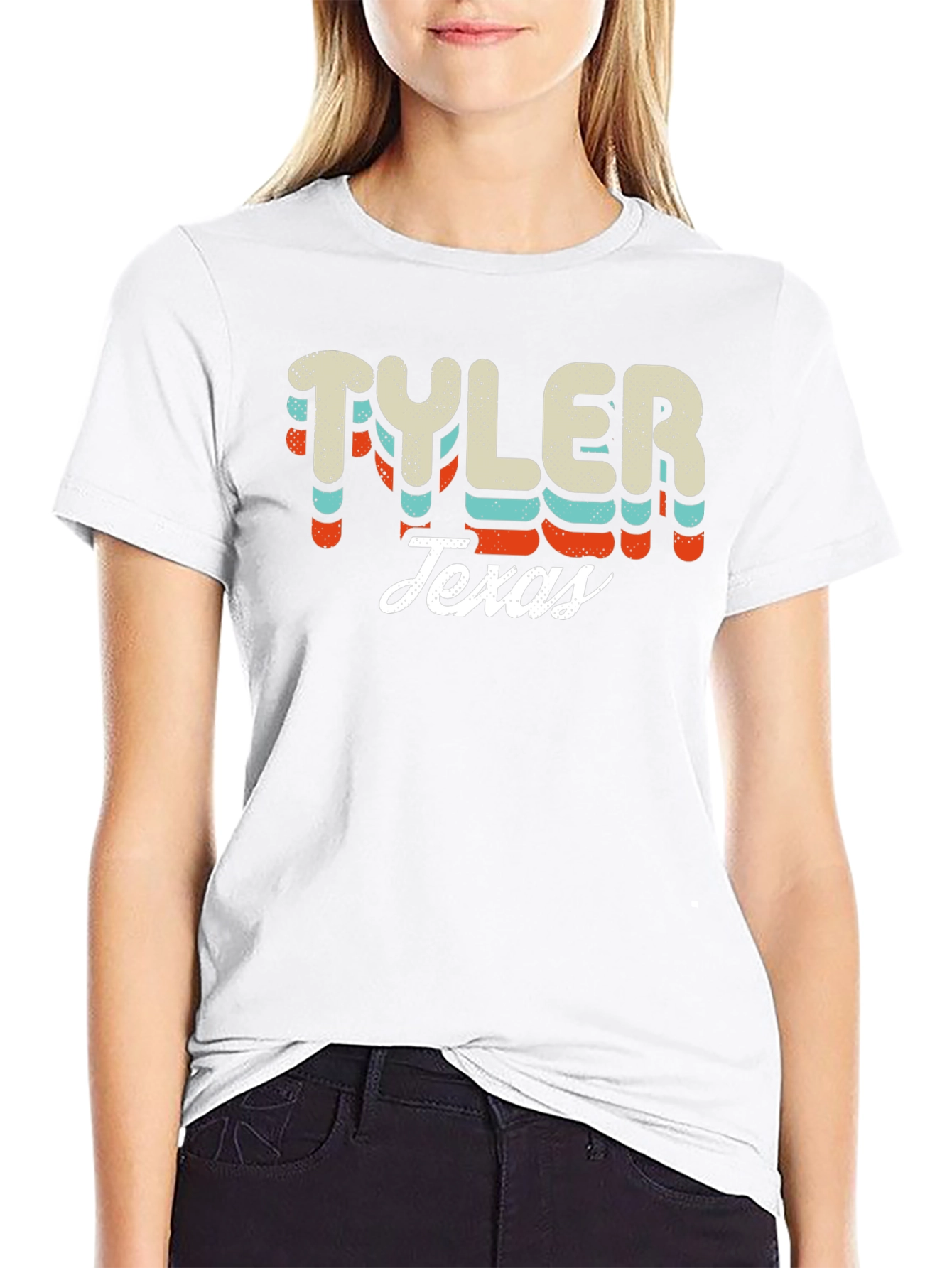 Retro Tyler Texas Graphic T-Shirt