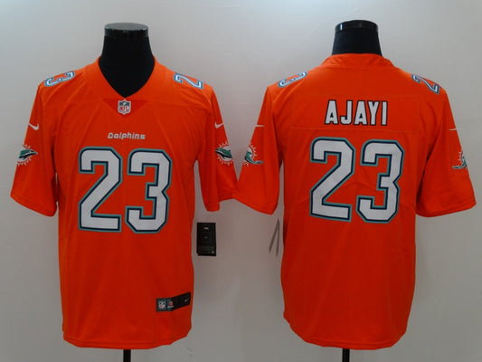 Men's Miami Dolphins Jay Ajayi #23 Orange Game Jerseys